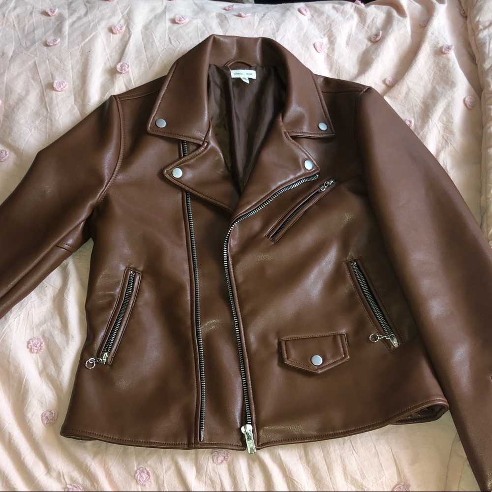 NWOT Genuine Leather Jacket Size M